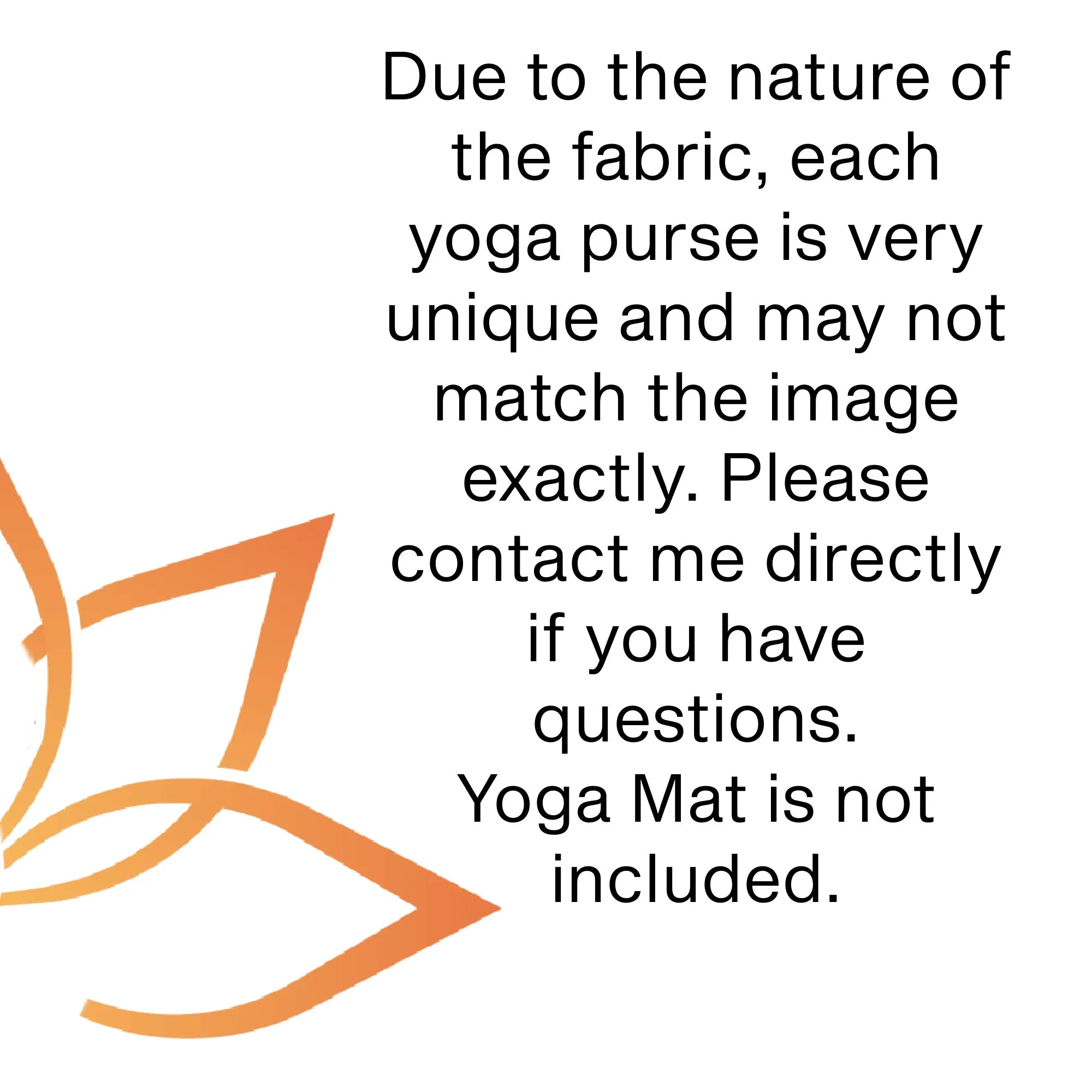 Yoga Mat Bag Purse with Pocket | Black with White Dots