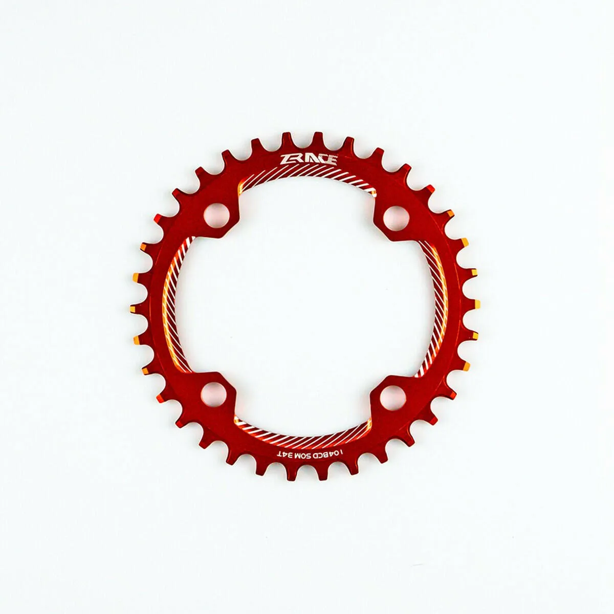 ZRACE Chainrings Chainwheels BCD104, 32T/34T/36T/38T, Narrow Width Tooth AL7075 CNC for MTB