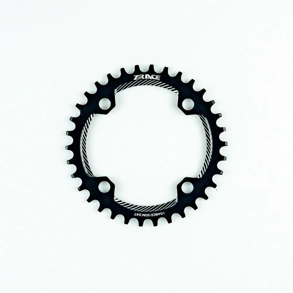 ZRACE Chainrings Chainwheels BCD104, 32T/34T/36T/38T, Narrow Width Tooth AL7075 CNC for MTB